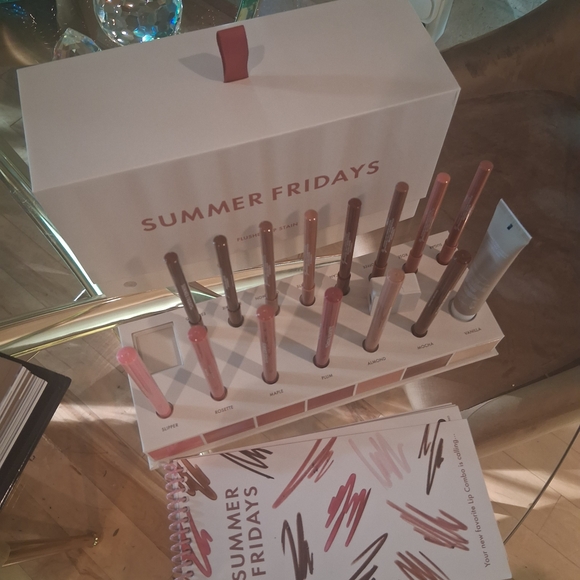 Summer Fridays Lip Balm Collection in Pink, Brown, and Cream - Picture 3 of 5